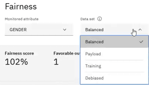 Fairness data sets