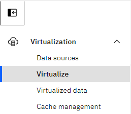 Virtualize on the service menu