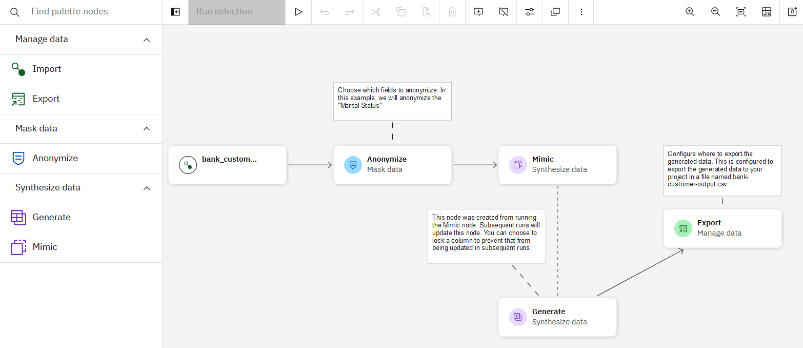 Synethetic Data Generator overview